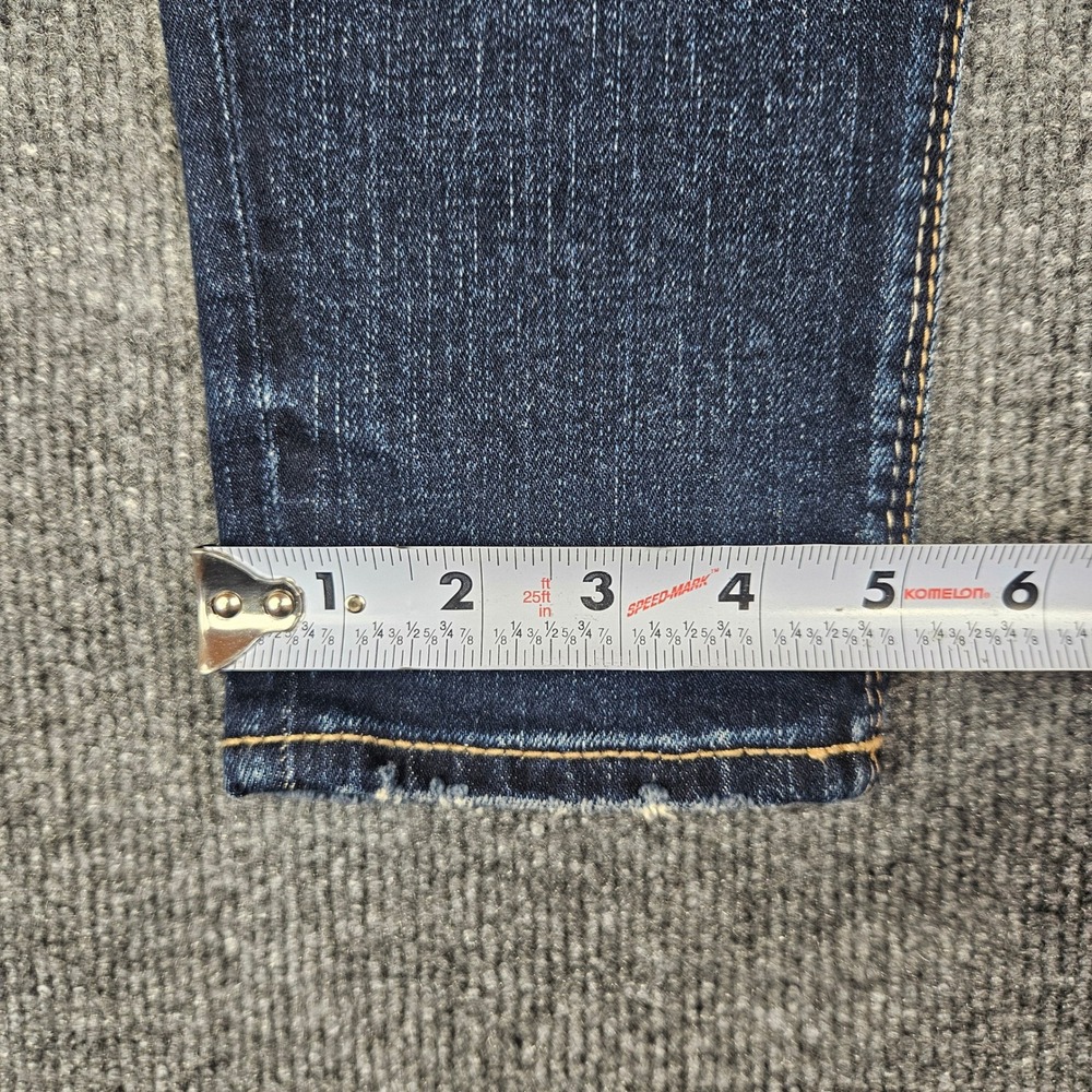 Silver Suki Skinny Jeans Womens 26 Mid Rise Denim Dark Wash Stretch Blue Casual - Picture 6 of 11